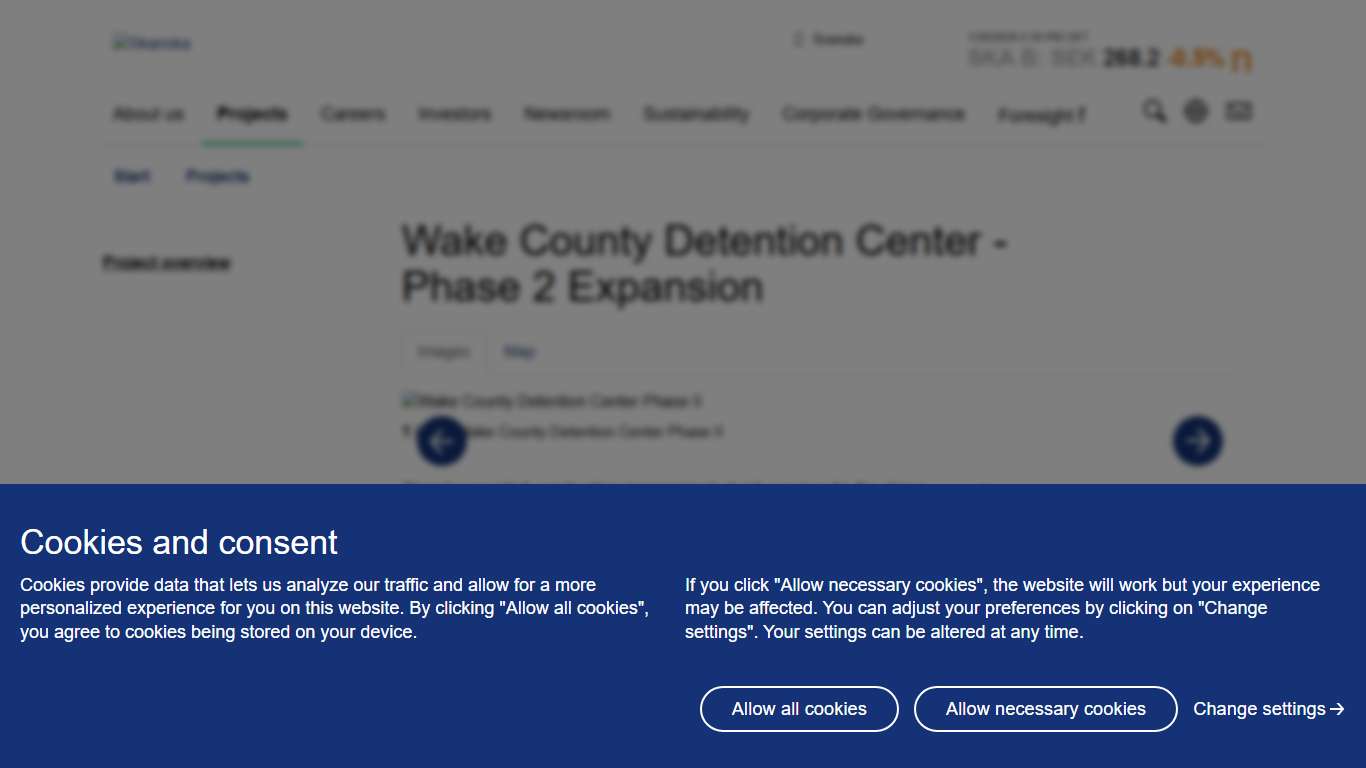 Wake County Detention Center - Phase 2 Expansion | Skanska - Global corporate website
